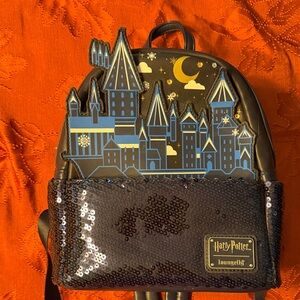 Loungefly Hogwarts Castle bag- Used, inmperfect